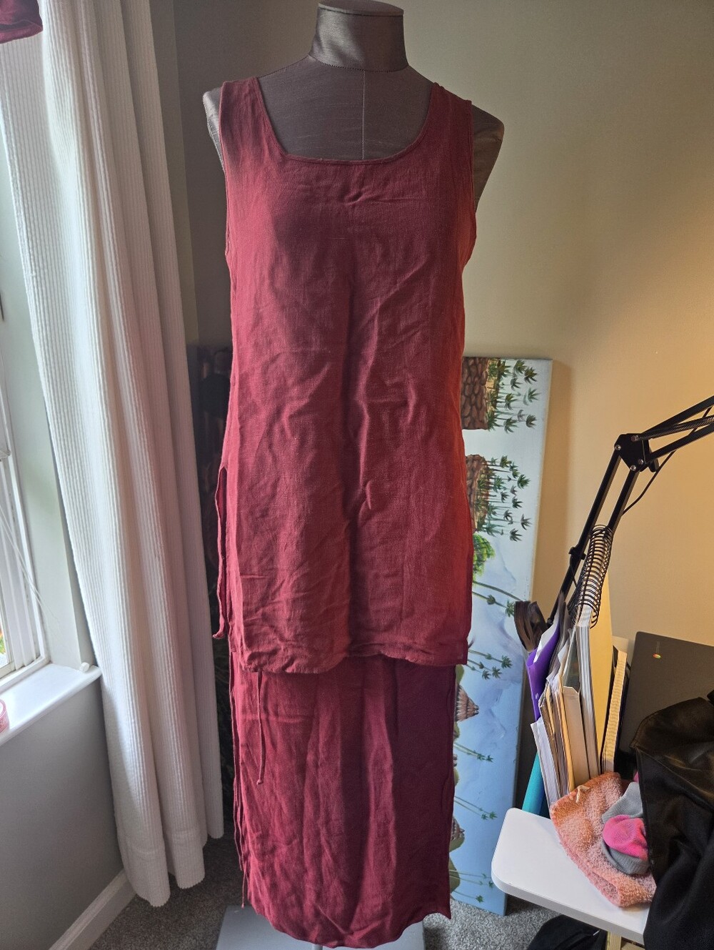 Max Mara womans skirt and top set size 8